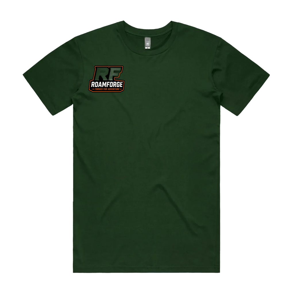 Forest Green front flat lay